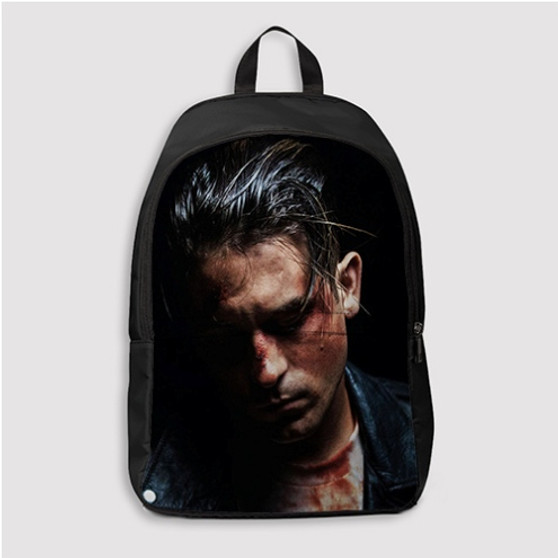 Pastele G Eazy The Beautiful Damned Custom Backpack Personalized School Bag Travel Bag Work Bag Laptop Lunch Office Book Waterproof Unisex Fabric Backpack