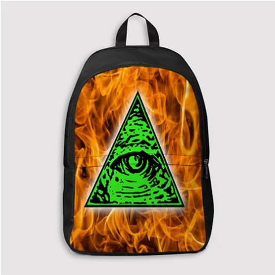 Pastele Shane Dawson Illuminati Custom Backpack Personalized School Bag Travel Bag Work Bag Laptop Lunch Office Book Waterproof Unisex Fabric Backpack