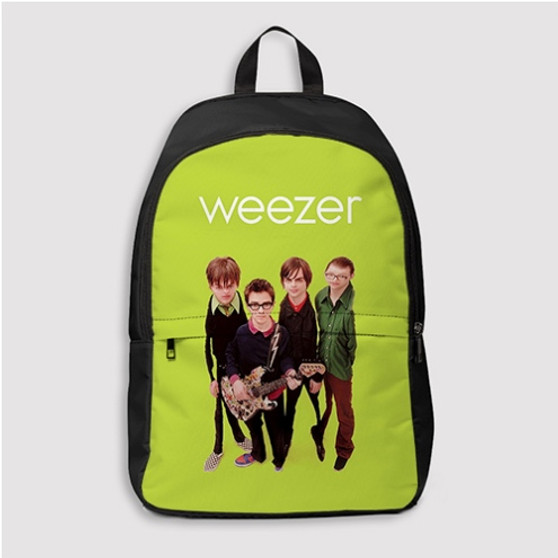 Pastele Weezer Custom Backpack Personalized School Bag Travel Bag Work Bag Laptop Lunch Office Book Waterproof Unisex Fabric Backpack