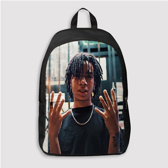 Pastele YBN Nahmir Custom Backpack Personalized School Bag Travel Bag Work Bag Laptop Lunch Office Book Waterproof Unisex Fabric Backpack