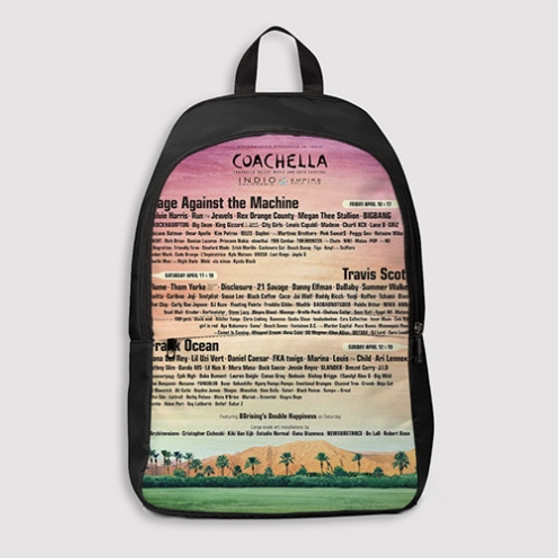 Pastele Coachella 2020 Custom Backpack Personalized School Bag Travel Bag Work Bag Laptop Lunch Office Book Waterproof Unisex Fabric Backpack