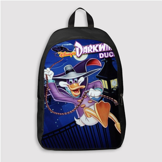 Pastele Darkwing Duck Custom Backpack Personalized School Bag Travel Bag Work Bag Laptop Lunch Office Book Waterproof Unisex Fabric Backpack
