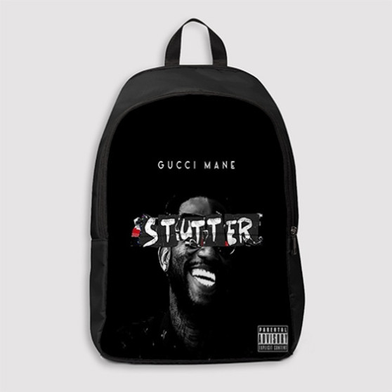 Pastele Gucci Mane Stutter Custom Backpack Personalized School Bag Travel Bag Work Bag Laptop Lunch Office Book Waterproof Unisex Fabric Backpack
