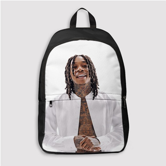 Pastele wiz khalifa Custom Backpack Personalized School Bag Travel Bag Work Bag Laptop Lunch Office Book Waterproof Unisex Fabric Backpack