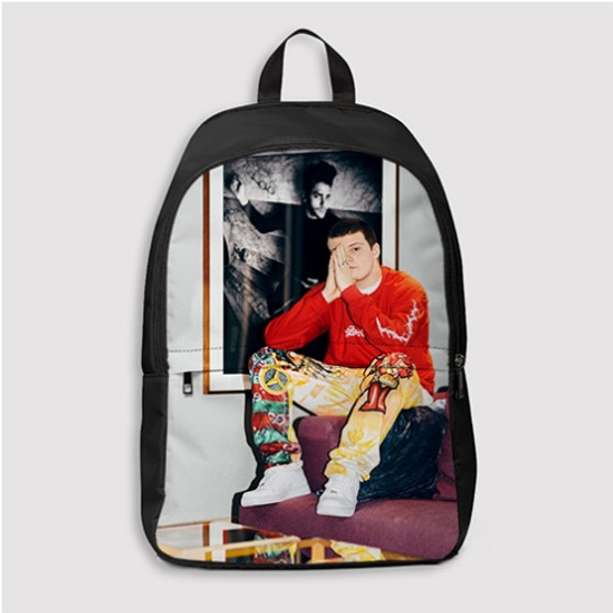 Pastele Yung Lean Good Custom Backpack Personalized School Bag Travel Bag Work Bag Laptop Lunch Office Book Waterproof Unisex Fabric Backpack