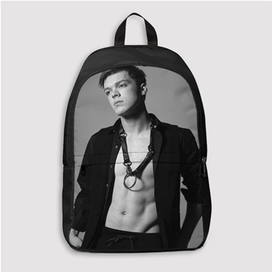 Pastele Cameron Monaghan Art Custom Backpack Personalized School Bag Travel Bag Work Bag Laptop Lunch Office Book Waterproof Unisex Fabric Backpack