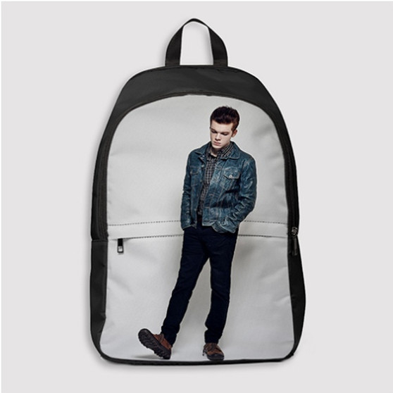 Pastele Cameron Monaghan Custom Backpack Personalized School Bag Travel Bag Work Bag Laptop Lunch Office Book Waterproof Unisex Fabric Backpack