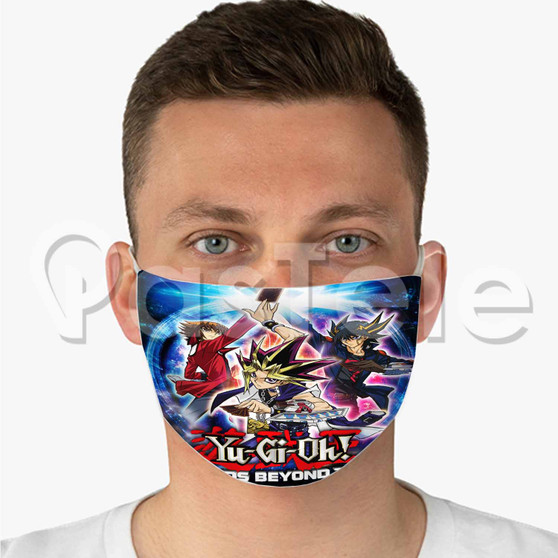 Yu Gi Oh Bonds Beyond Time Custom Fabric Face Mask Polyester Two Layers Cloth