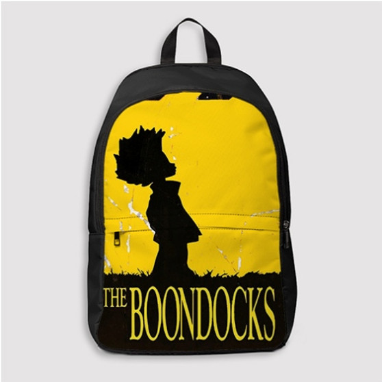 Pastele The Boondocks Custom Backpack Personalized School Bag Travel Bag Work Bag Laptop Lunch Office Book Waterproof Unisex Fabric Backpack