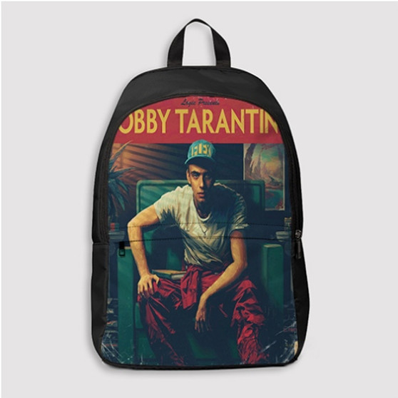 Pastele Bobby Tarantino Logic Custom Backpack Personalized School Bag Travel Bag Work Bag Laptop Lunch Office Book Waterproof Unisex Fabric Backpack