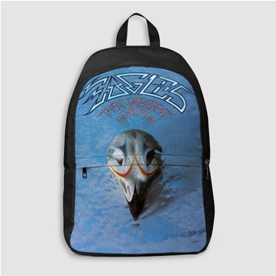 Pastele Eagles Band Custom Backpack Personalized School Bag Travel Bag Work Bag Laptop Lunch Office Book Waterproof Unisex Fabric Backpack