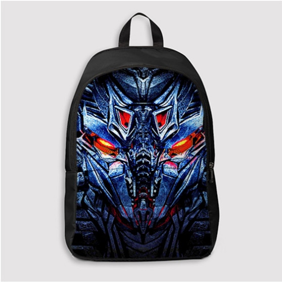 Pastele Transformers Megatron Custom Backpack Personalized School Bag Travel Bag Work Bag Laptop Lunch Office Book Waterproof Unisex Fabric Backpack