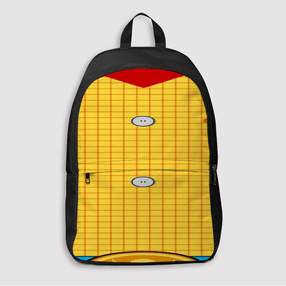 Pastele Woody Toy Story Disney Custom Backpack Personalized School Bag Travel Bag Work Bag Laptop Lunch Office Book Waterproof Unisex Fabric Backpack