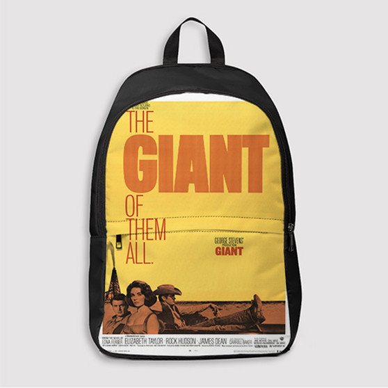Pastele Giant Movie 2 Custom Backpack Awesome Personalized School Bag Travel Bag Work Bag Laptop Lunch Office Book Waterproof Unisex Fabric Backpack