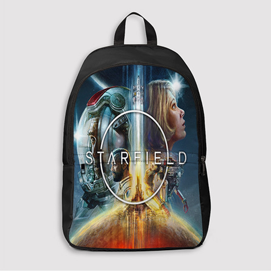 Pastele Starfield Custom Backpack Awesome Personalized School Bag Travel Bag Work Bag Laptop Lunch Office Book Waterproof Unisex Fabric Backpack