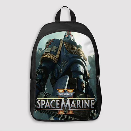 Pastele Warhammer 40 K Space Marine Custom Backpack Awesome Personalized School Bag Travel Bag Work Bag Laptop Lunch Office Book Waterproof Unisex Fabric Backpack