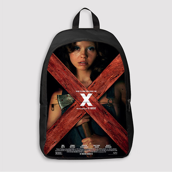 Pastele X Movie Custom Backpack Awesome Personalized School Bag Travel Bag Work Bag Laptop Lunch Office Book Waterproof Unisex Fabric Backpack