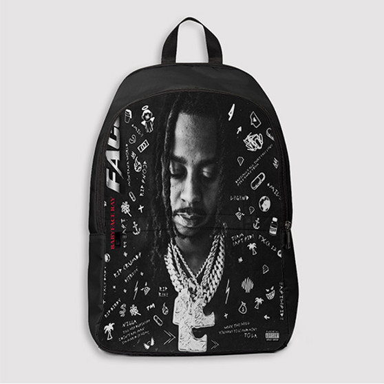 Pastele Babyface Ray Mob Custom Backpack Awesome Personalized School Bag Travel Bag Work Bag Laptop Lunch Office Book Waterproof Unisex Fabric Backpack