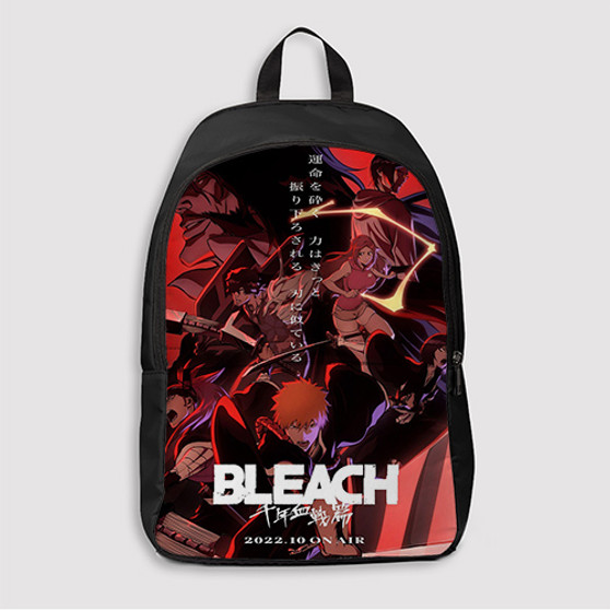 Pastele Bleach Thousand Year Blood War Custom Backpack Awesome Personalized School Bag Travel Bag Work Bag Laptop Lunch Office Book Waterproof Unisex Fabric Backpack