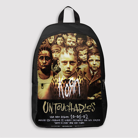 Pastele Korn Untouchables Custom Backpack Awesome Personalized School Bag Travel Bag Work Bag Laptop Lunch Office Book Waterproof Unisex Fabric Backpack