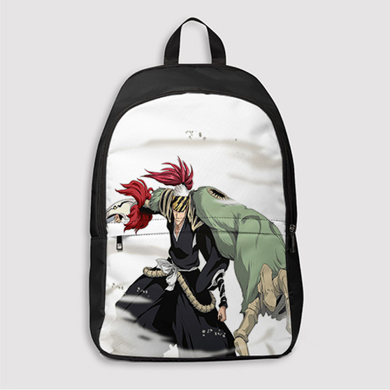 Pastele Renji Abarai Bleach Custom Backpack Awesome Personalized School Bag Travel Bag Work Bag Laptop Lunch Office Book Waterproof Unisex Fabric Backpack