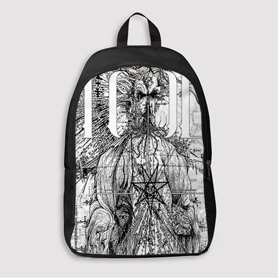 Pastele Tool Band Art Custom Backpack Awesome Personalized School Bag Travel Bag Work Bag Laptop Lunch Office Book Waterproof Unisex Fabric Backpack