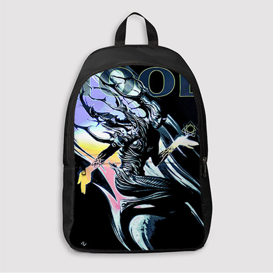 Pastele Tool Band Custom Backpack Awesome Personalized School Bag Travel Bag Work Bag Laptop Lunch Office Book Waterproof Unisex Fabric Backpack