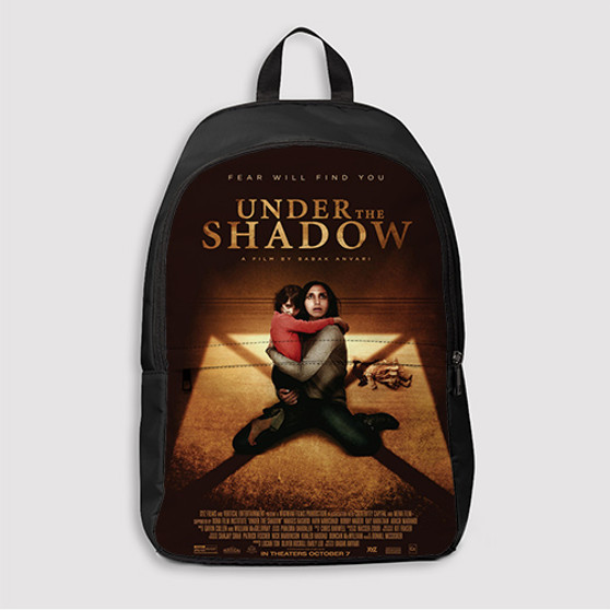 Pastele Under The Shadow Custom Backpack Awesome Personalized School Bag Travel Bag Work Bag Laptop Lunch Office Book Waterproof Unisex Fabric Backpack