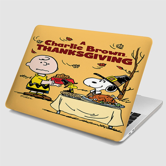 Pastele A Charlie Brown Thanksgiving MacBook Case Custom Personalized Smart Protective Cover Awesome for MacBook MacBook Pro MacBook Pro Touch MacBook Pro Retina MacBook Air Cases Cover
