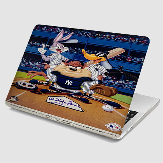 Pastele Looney Tunes New York Yankees MacBook Case Custom Personalized Smart Protective Cover Awesome for MacBook MacBook Pro MacBook Pro Touch MacBook Pro Retina MacBook Air Cases Cover