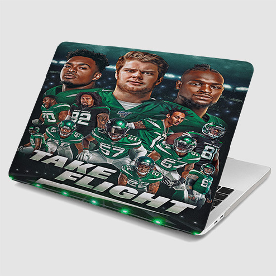 Pastele New York Jets Take Flight MacBook Case Custom Personalized Smart Protective Cover Awesome for MacBook MacBook Pro MacBook Pro Touch MacBook Pro Retina MacBook Air Cases Cover