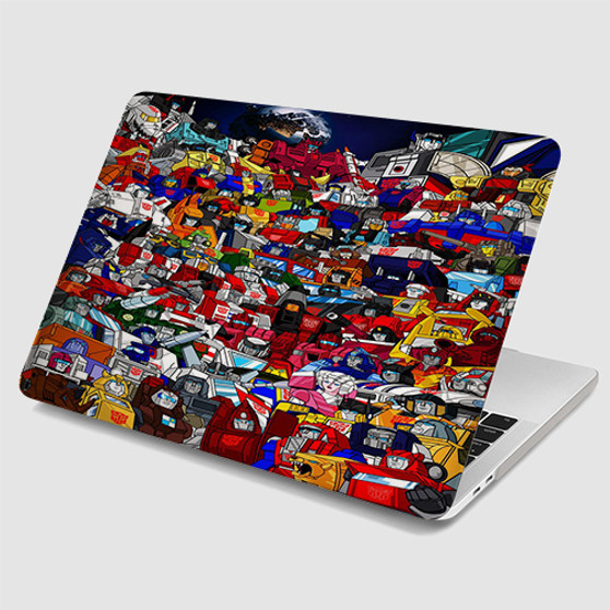 Pastele Transformers G1 Autobots Collage MacBook Case Custom Personalized Smart Protective Cover Awesome for MacBook MacBook Pro MacBook Pro Touch MacBook Pro Retina MacBook Air Cases Cover