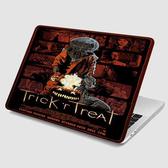 Pastele Trick R Treat MacBook Case Custom Personalized Smart Protective Cover Awesome for MacBook MacBook Pro MacBook Pro Touch MacBook Pro Retina MacBook Air Cases Cover