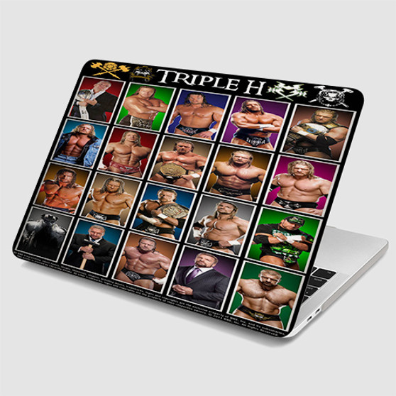 Pastele Triple H Collage MacBook Case Custom Personalized Smart Protective Cover Awesome for MacBook MacBook Pro MacBook Pro Touch MacBook Pro Retina MacBook Air Cases Cover