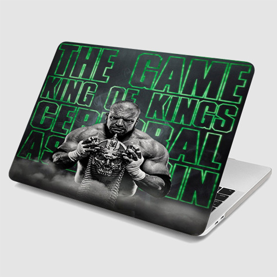 Pastele Triple H King of Kings MacBook Case Custom Personalized Smart Protective Cover Awesome for MacBook MacBook Pro MacBook Pro Touch MacBook Pro Retina MacBook Air Cases Cover