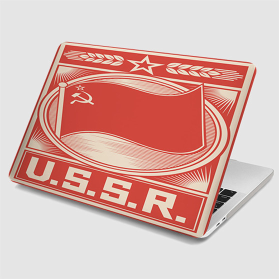 Pastele USSR Poster MacBook Case Custom Personalized Smart Protective Cover Awesome for MacBook MacBook Pro MacBook Pro Touch MacBook Pro Retina MacBook Air Cases Cover