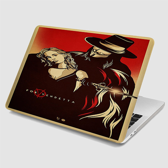 Pastele V For Vendetta MacBook Case Custom Personalized Smart Protective Cover Awesome for MacBook MacBook Pro MacBook Pro Touch MacBook Pro Retina MacBook Air Cases Cover