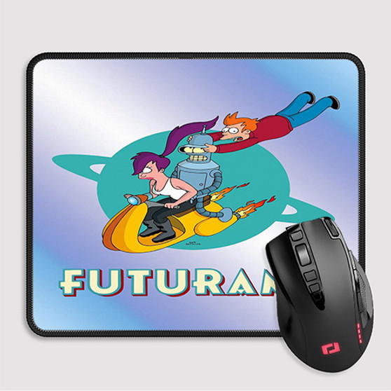 Pastele Futurama 2022 Custom Mouse Pad Awesome Personalized Printed Computer Mouse Pad Desk Mat PC Computer Laptop Game keyboard Pad Premium Non Slip Rectangle Gaming Mouse Pad