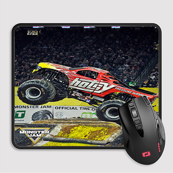 Pastele Hotsy Monster Truck Custom Mouse Pad Awesome Personalized Printed Computer Mouse Pad Desk Mat PC Computer Laptop Game keyboard Pad Premium Non Slip Rectangle Gaming Mouse Pad