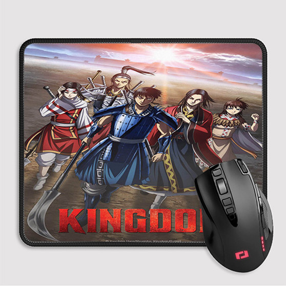 Pastele Kingdom 4th Season Custom Mouse Pad Awesome Personalized Printed Computer Mouse Pad Desk Mat PC Computer Laptop Game keyboard Pad Premium Non Slip Rectangle Gaming Mouse Pad