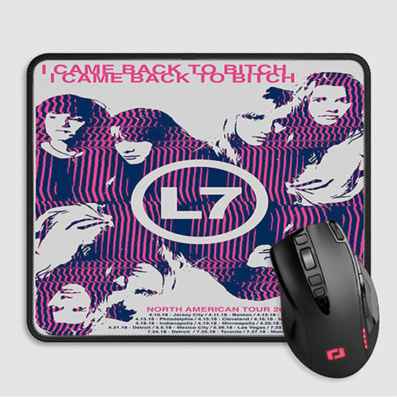 Pastele L7 Tour 2018 Custom Mouse Pad Awesome Personalized Printed Computer Mouse Pad Desk Mat PC Computer Laptop Game keyboard Pad Premium Non Slip Rectangle Gaming Mouse Pad