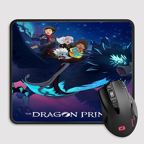 Pastele The Dragon Prince Custom Mouse Pad Awesome Personalized Printed Computer Mouse Pad Desk Mat PC Computer Laptop Game keyboard Pad Premium Non Slip Rectangle Gaming Mouse Pad