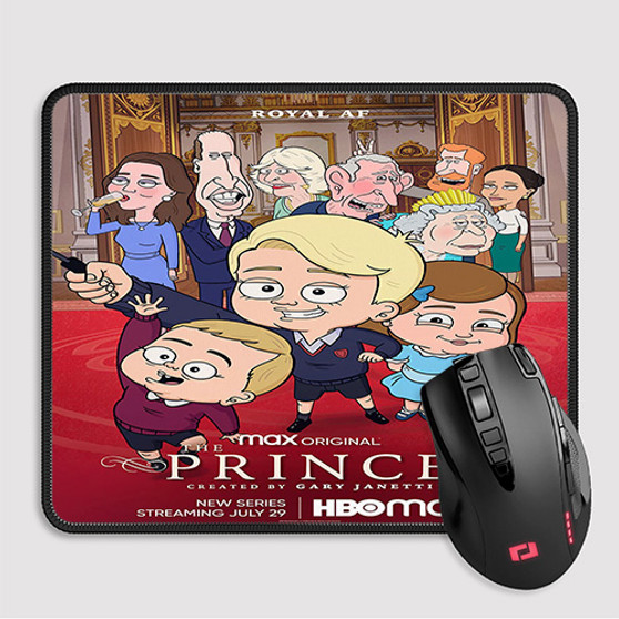 Pastele The Prince TV Series Custom Mouse Pad Awesome Personalized Printed Computer Mouse Pad Desk Mat PC Computer Laptop Game keyboard Pad Premium Non Slip Rectangle Gaming Mouse Pad