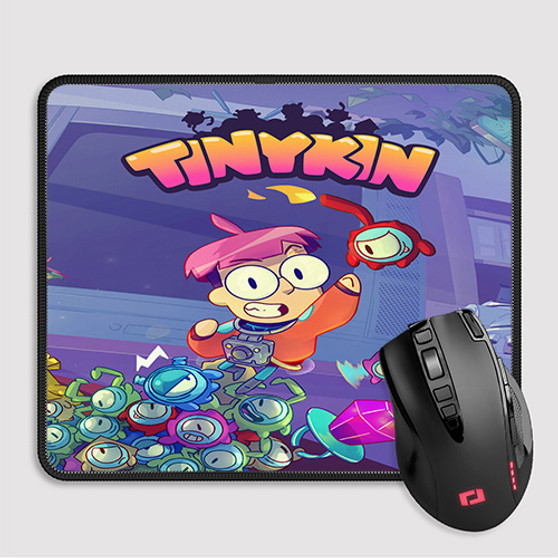 Pastele Tinykin Custom Mouse Pad Awesome Personalized Printed Computer Mouse Pad Desk Mat PC Computer Laptop Game keyboard Pad Premium Non Slip Rectangle Gaming Mouse Pad