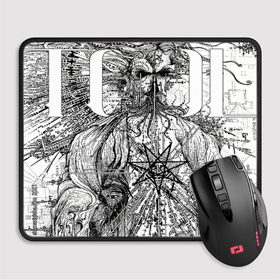 Pastele Tool Band Art Custom Mouse Pad Awesome Personalized Printed Computer Mouse Pad Desk Mat PC Computer Laptop Game keyboard Pad Premium Non Slip Rectangle Gaming Mouse Pad