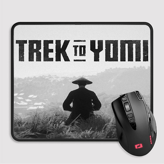Pastele Trek To Yomi Custom Mouse Pad Awesome Personalized Printed Computer Mouse Pad Desk Mat PC Computer Laptop Game keyboard Pad Premium Non Slip Rectangle Gaming Mouse Pad