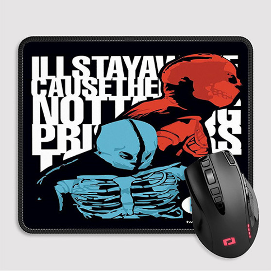 Pastele Twenty One Pilots Ode To Sleep Custom Mouse Pad Awesome Personalized Printed Computer Mouse Pad Desk Mat PC Computer Laptop Game keyboard Pad Premium Non Slip Rectangle Gaming Mouse Pad