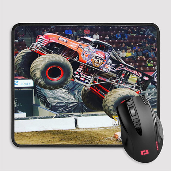 Pastele Vendetta Monster Truck Custom Mouse Pad Awesome Personalized Printed Computer Mouse Pad Desk Mat PC Computer Laptop Game keyboard Pad Premium Non Slip Rectangle Gaming Mouse Pad