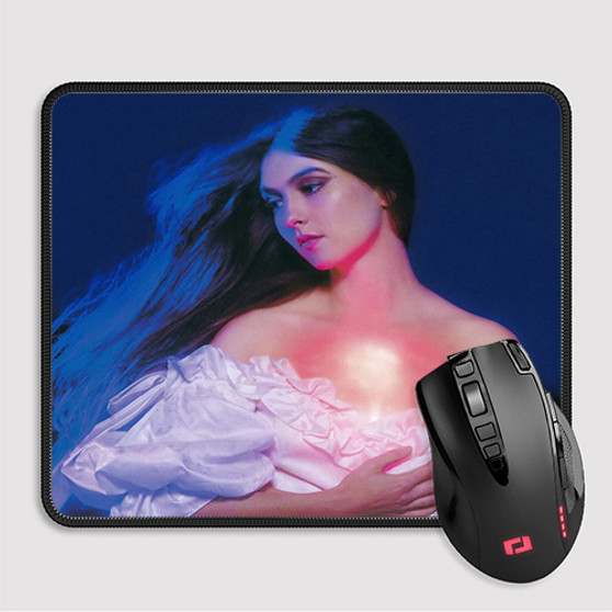 Pastele Weyes Blood And In The Darkness Hearts Aglow Custom Mouse Pad Awesome Personalized Printed Computer Mouse Pad Desk Mat PC Computer Laptop Game keyboard Pad Premium Non Slip Rectangle Gaming Mouse Pad