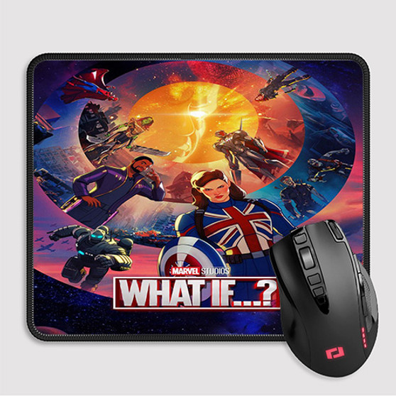 Pastele What If Marvel Custom Mouse Pad Awesome Personalized Printed Computer Mouse Pad Desk Mat PC Computer Laptop Game keyboard Pad Premium Non Slip Rectangle Gaming Mouse Pad